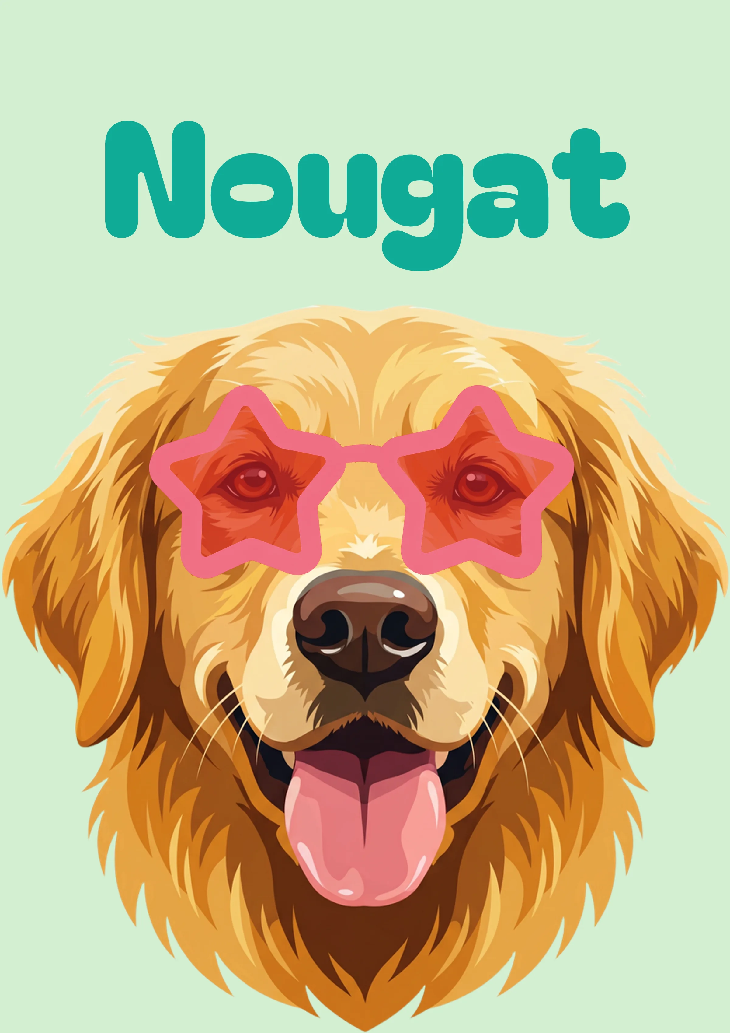 Portrait A4 de Nougat